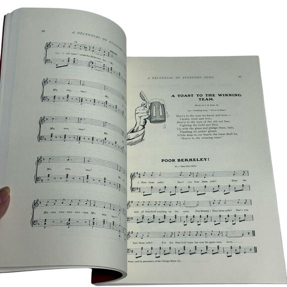 Vintage Songbook A Decennial of Stanford Song University Music Football Drinking - Picture 6 of 16